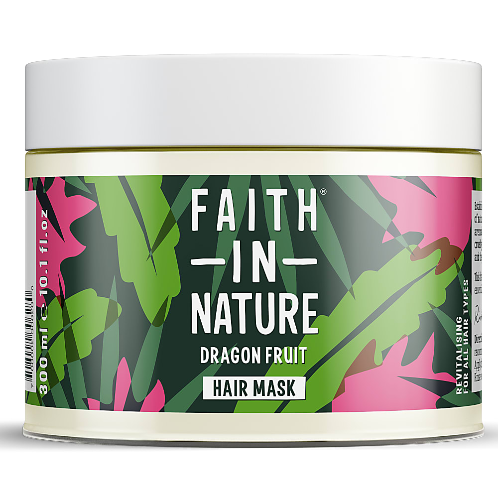 Faith In Nature %99 Doğal İçerikli Canlandırıcı Saç Bakım Maskesi - Tüm Saç Tipleri İçin Ejder Meyvesi