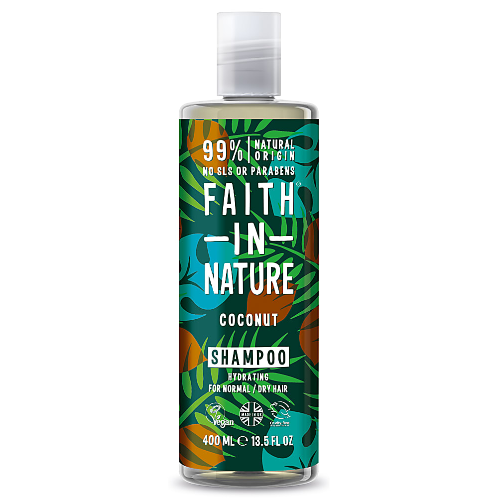 Faith In Nature %99 Doğal İçerikli Nemlendirici Şampuan - Normal & Kuruya Dönük Saçlar İçin Hindistan Cevizi