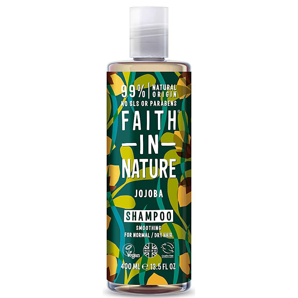 Faith In Nature %99 Doğal İçerikli Pürüzsüzleştirici Şampuan - Normal & Kuruya Dönük Saçlar İçin Jojoba